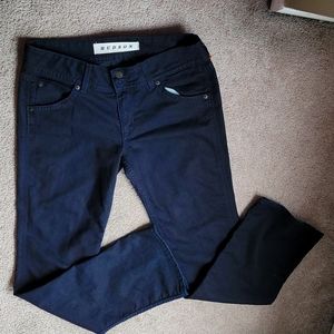 Hudson Signature Boot Cut Denim Navy Blue size 31